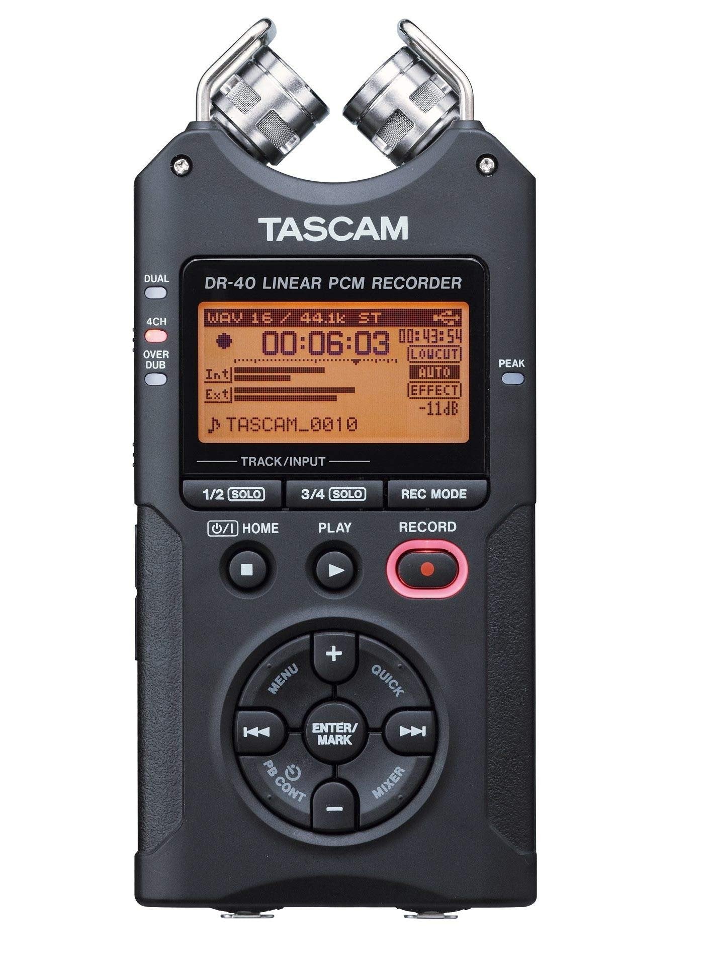 Tascam, 4 AD Converter, Black, DR-40 (DR-40)