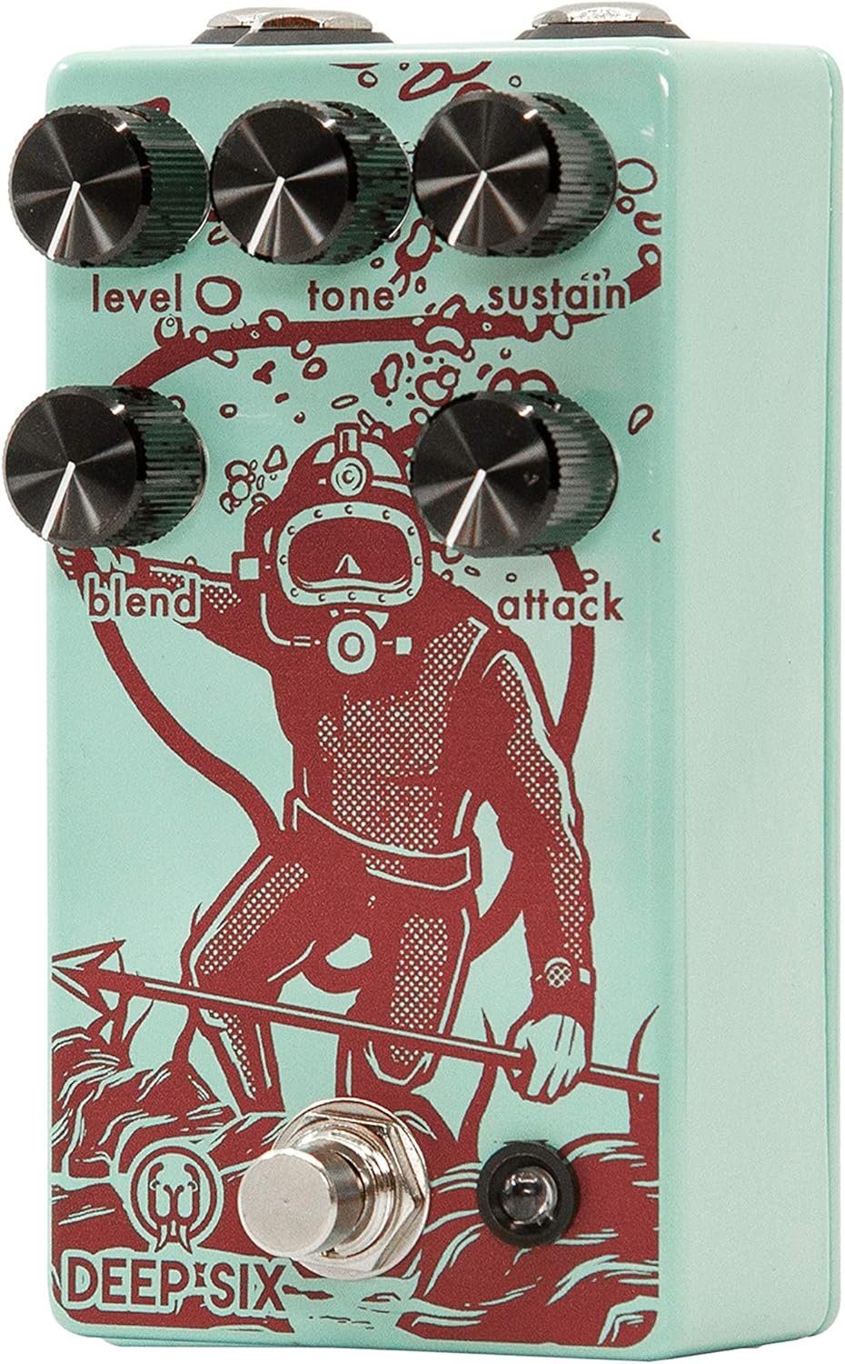 Walrus Audio Deep Six V3 Compressor Guitar Effects Pedal