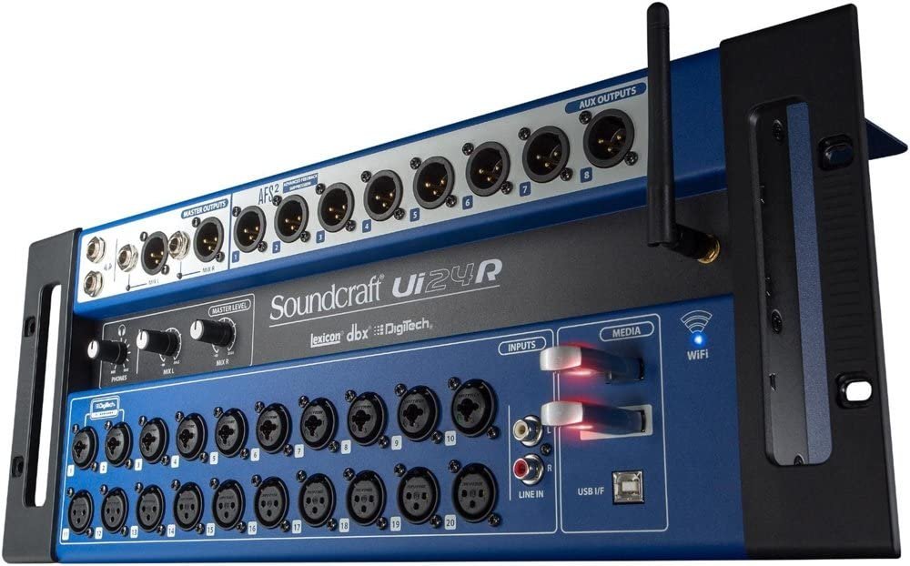Soundcraft Ui24 Remote-Controlled 24-Input Digital Mixer
