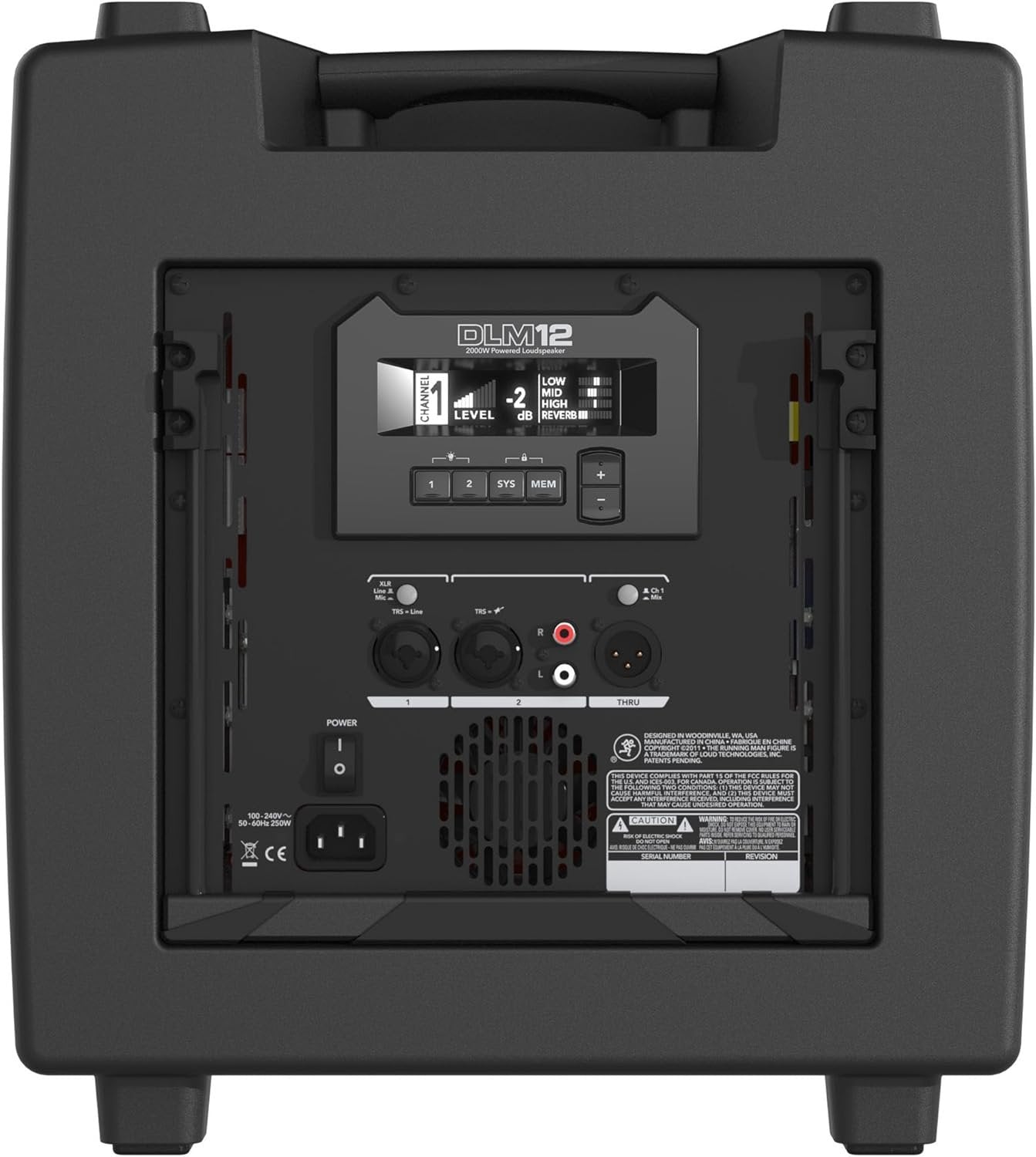 Mackie DLM12 2000W 12-Inch Powered Loudspeaker