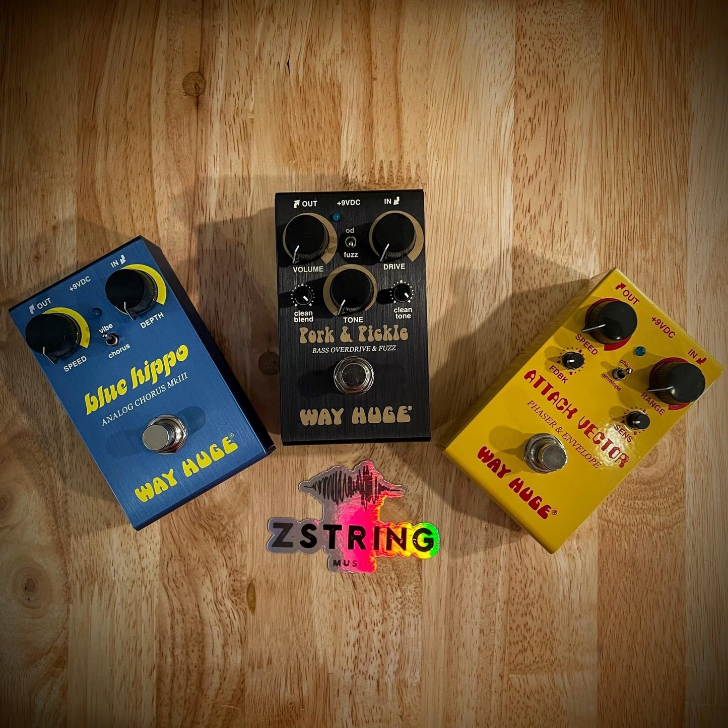 Way Huge Smalls Pork & Pickle Overdrive & Fuzz Guitar Effects Pedal