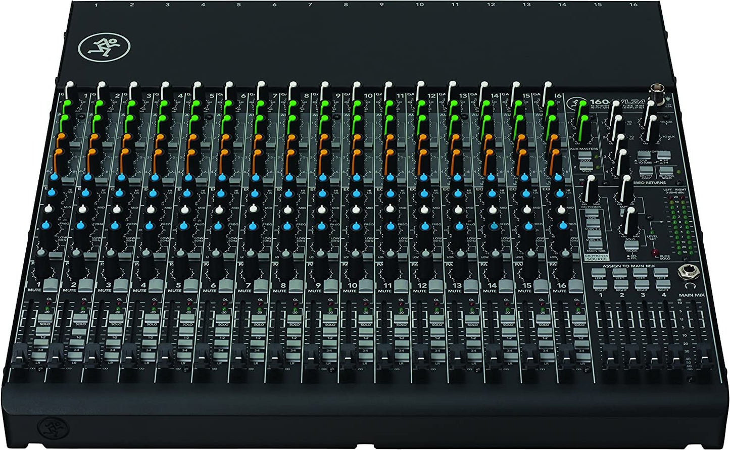 Mackie 1402VLZ4, 14-channel Compact Mixer with High Quality Onyx Preamps