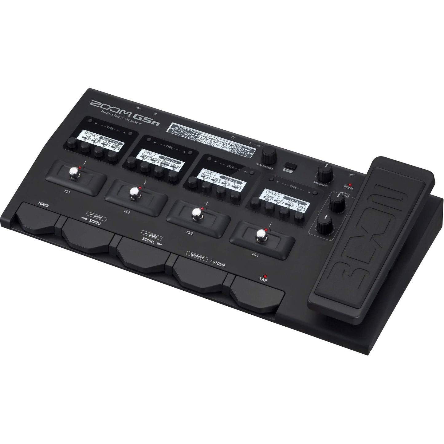 Zoom G5n Guitar Multi-Effects Processor with Expression Pedal, with 100+ Built in Effects, Audio Interface for Direct Recording to Computer