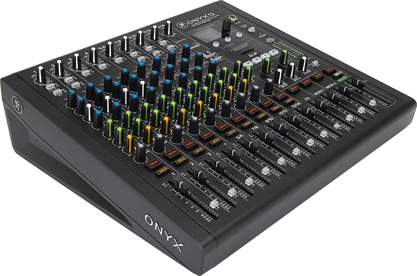 Mackie Onyx Series, 12-Channel Premium Analog Mixer with Multi-Track USB (Onyx12)