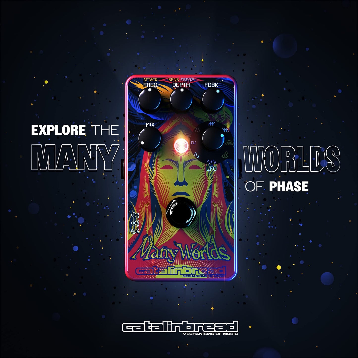 Catalinbread Many Worlds Phaser Pedal