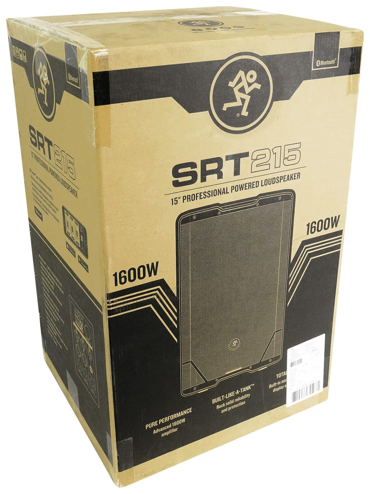 Mackie SRT215, 15-Inch 1600W Professional Powered Loudspeaker