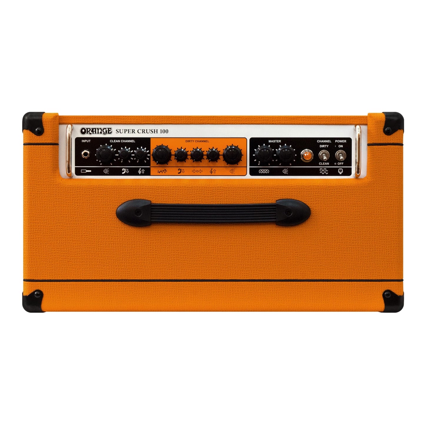 Orange Super Crush Combo 1x12in 100 Watts, Black