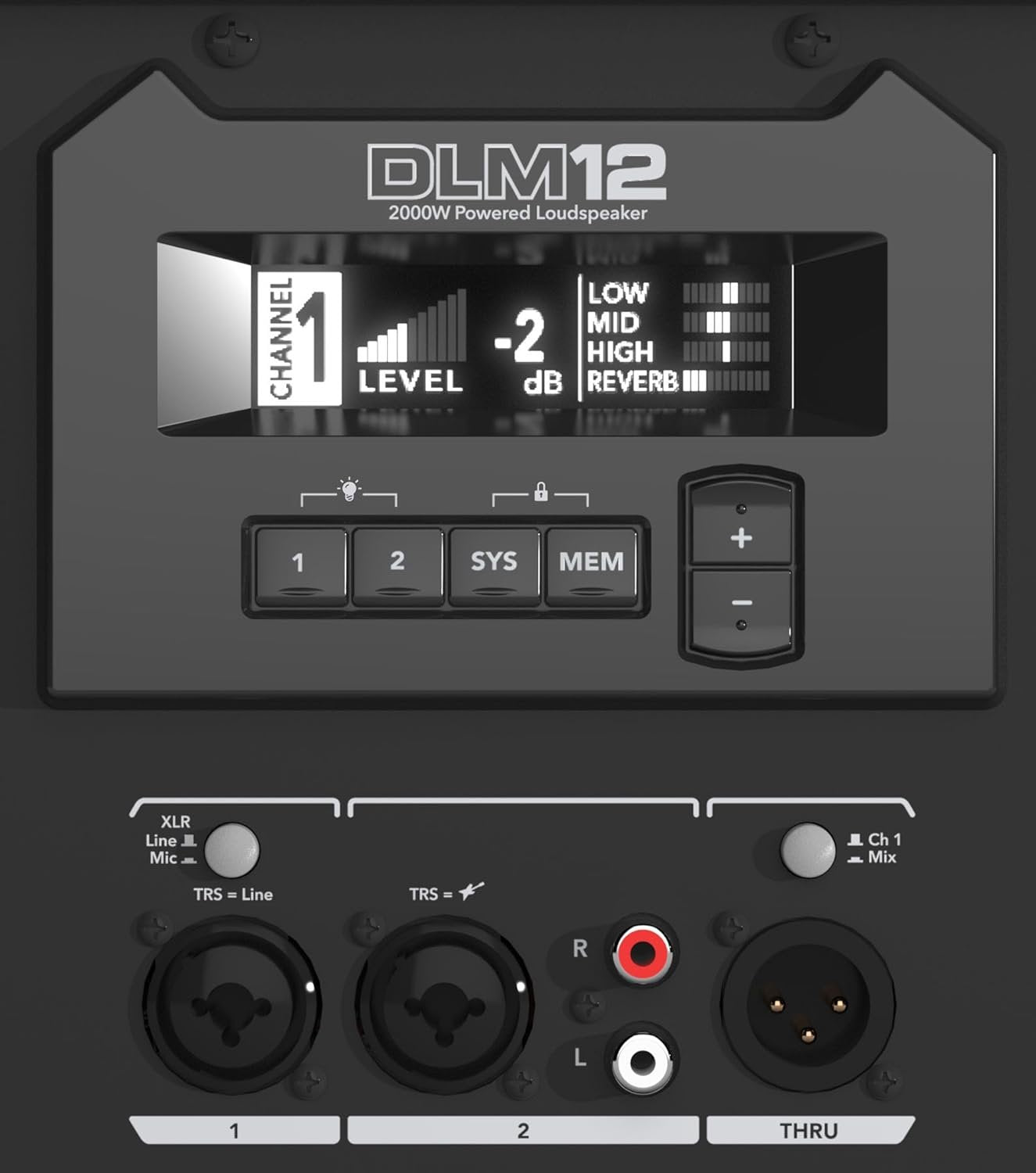 Mackie DLM12 2000W 12-Inch Powered Loudspeaker