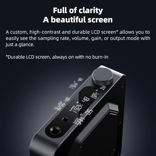 FiiO K11 R2R DAC and Headphone Amplifier for Home Audio or PC, 6.35mm and Balanced 4.4mm, RCA, Coaxial, Optical, 1300mW, 384kHz/24Bit DSD256 (Silver)