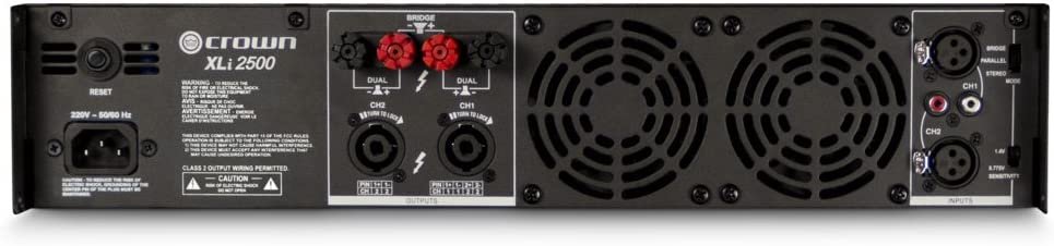 Crown XLi3500 Two-channel, 1350-Watt at 4Ω Power Amplifier