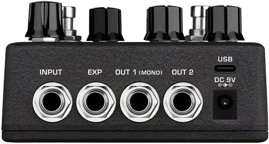NUX NDD-7 TAPE ECHO Delay Effects Pedal,Up to 1600ms Stereo Delay Time,7 Repro-Tape Heads Combinations and Reverb