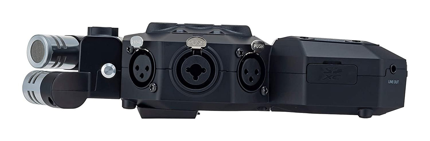 Zoom H8 12-Track Portable Recorder, Stereo Microphones, 6 Inputs, Touchscreen Interface, USB Audio Interface, Battery Powered, for Stereo/Multitrack Audio for Video, Podcasting, and Music
