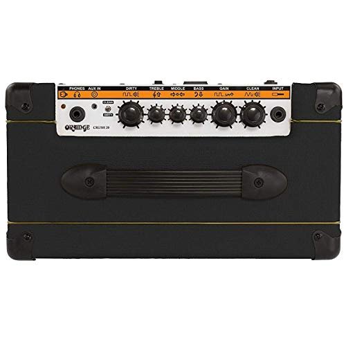 Orange Crush 20 20W 8" 2-Channel Guitar Amplifier and Speaker Combo, Black