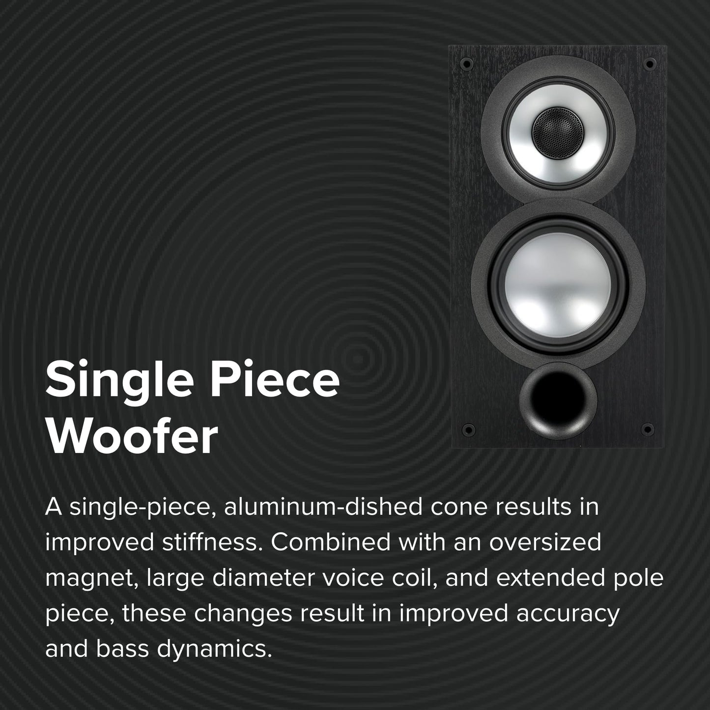 ELAC Uni-Fi 2.0 UB52 Bookshelf Speakers (Pair), Black (UB52-BK)