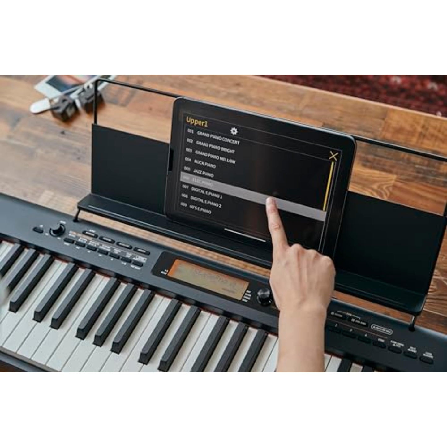 Casio CDP-S360 Portable Digital Piano with 88-Key Weighted Action, LCD Display, 700 Tones, 200 Rhythms, Sheet Music Stand, Power Supply and USB-MIDI