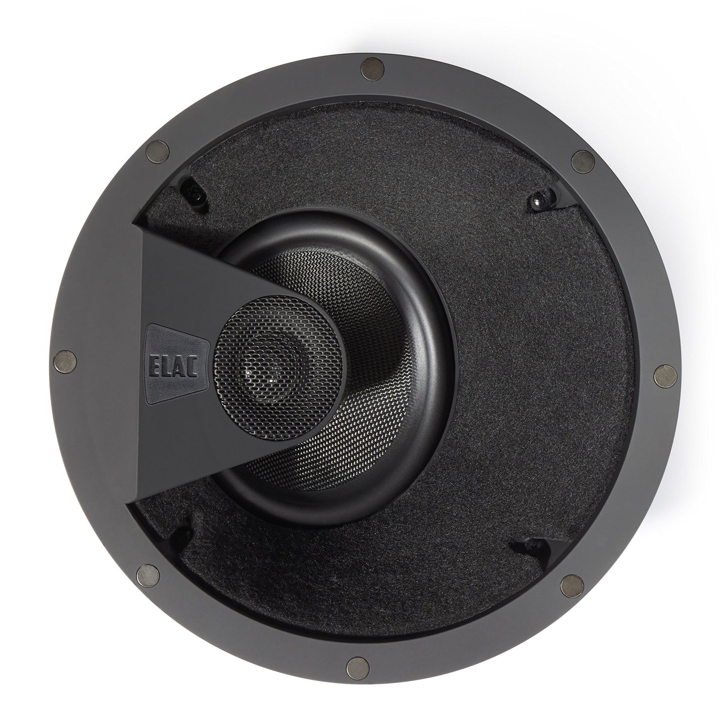Elac - Debut IC-DT61-W Custom in-Ceiling Home Theater Speaker (Ea) Black