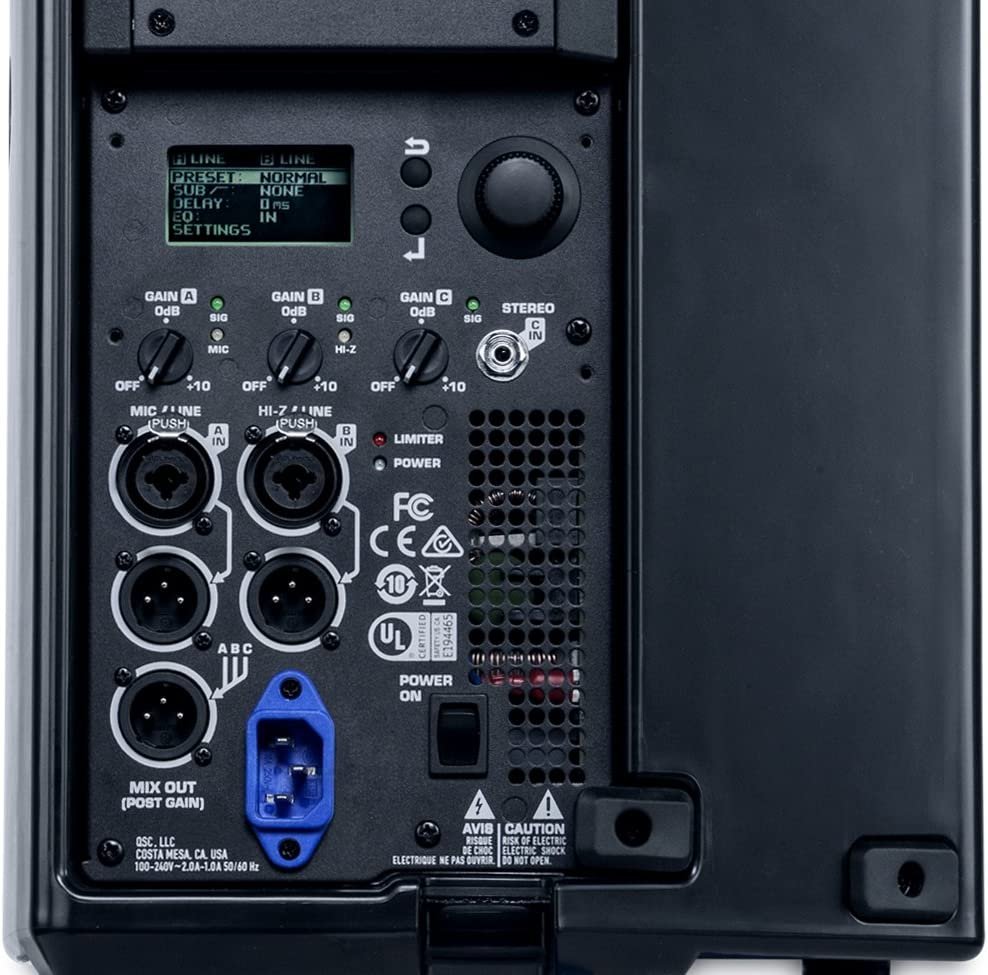 QSC K8.2 Active 8" Powered 2000 Watt Loudspeaker