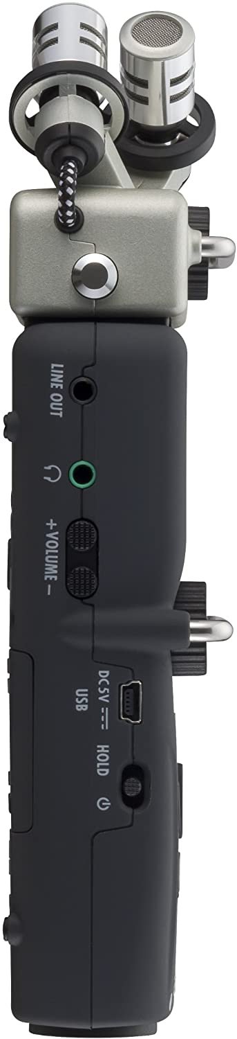 Zoom H5 4-Track Portable Recorder for Audio for Video, Music, and Podcasting, Stereo Microphones, 2 XLR/TRS Inputs, USB Audio Interface, Battery Powered