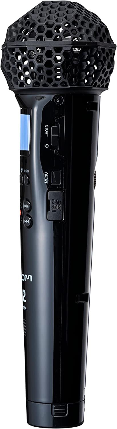 Zoom M2 MicTrak with 32-Bit Float, X/Y Mic Capsule, Stereo Mode, Mono Mode, Normalization, On-Board Monitoring, Battery Powered, For Musicians, Podcasters, and ENG