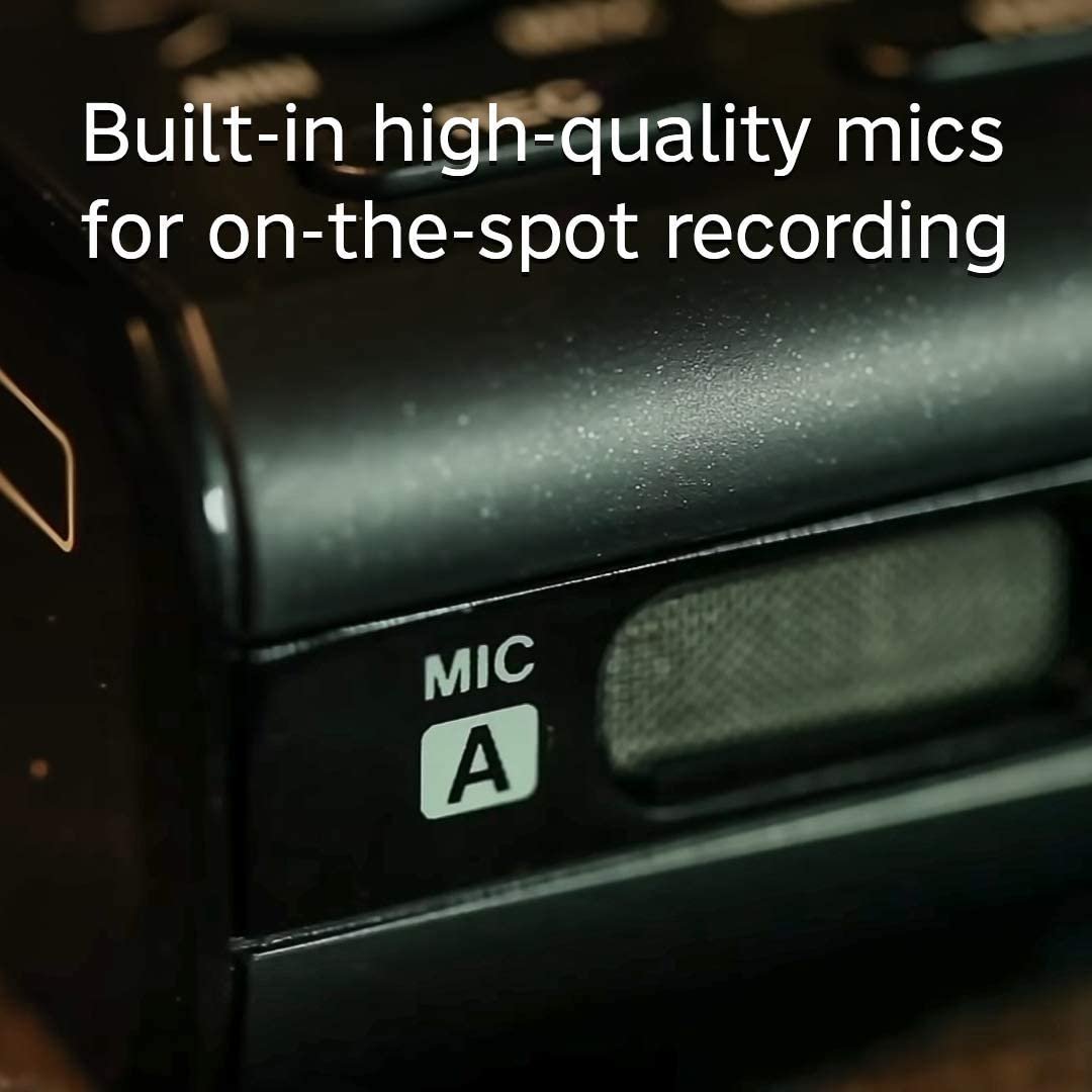 Tascam DP-006 6-Track Digital Pocketstudio Multi-Track Audio Recorder, Built-in Mics, Songwriting, Battery Operated