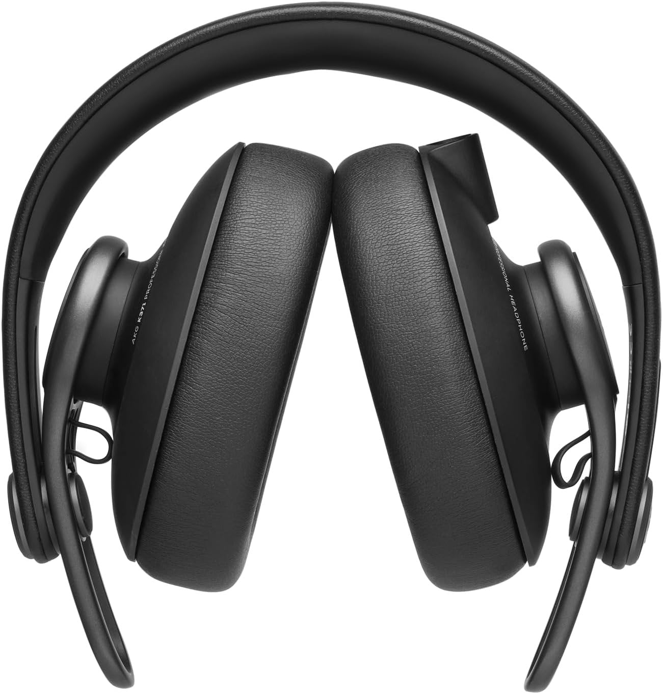 AKG Pro Audio K371 Over-Ear, Closed-Back, Foldable Studio Headphones, Black