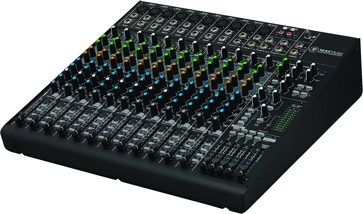 Mackie 1402VLZ4, 14-channel Compact Mixer with High Quality Onyx Preamps
