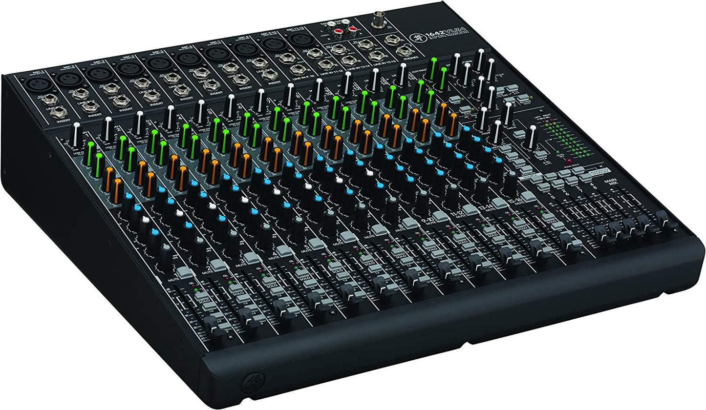 Mackie 1402VLZ4, 14-channel Compact Mixer with High Quality Onyx Preamps