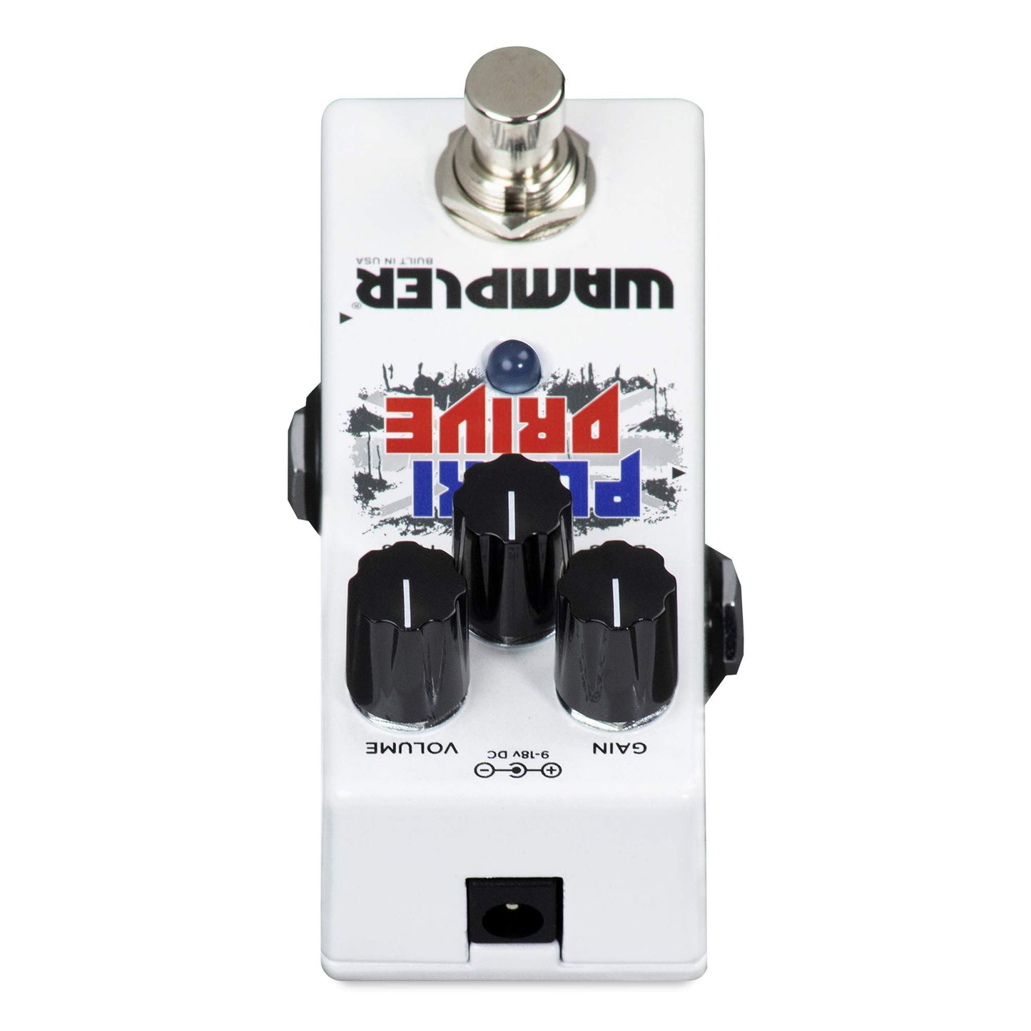 Wampler Plexi Drive Mini Overdrive Pedal (PLEXIDRIVEMINI), Cream