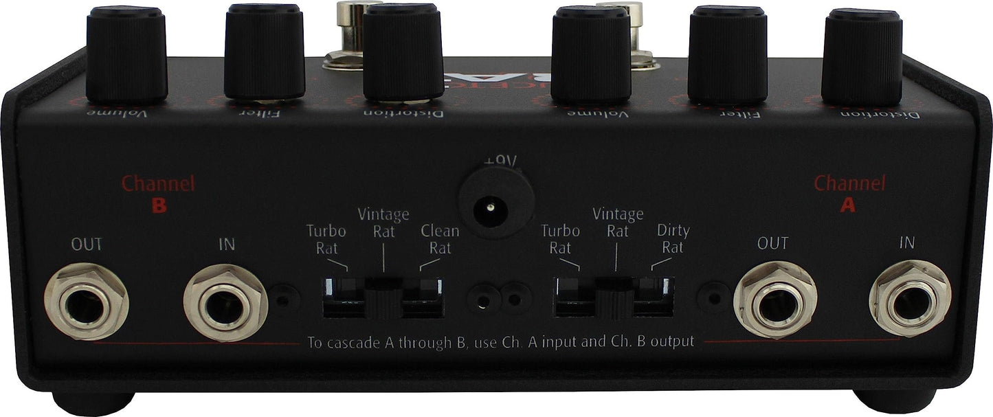 Pro Co Deucetone RAT Dual Distortion/Fuzz/Overdrive Pedal