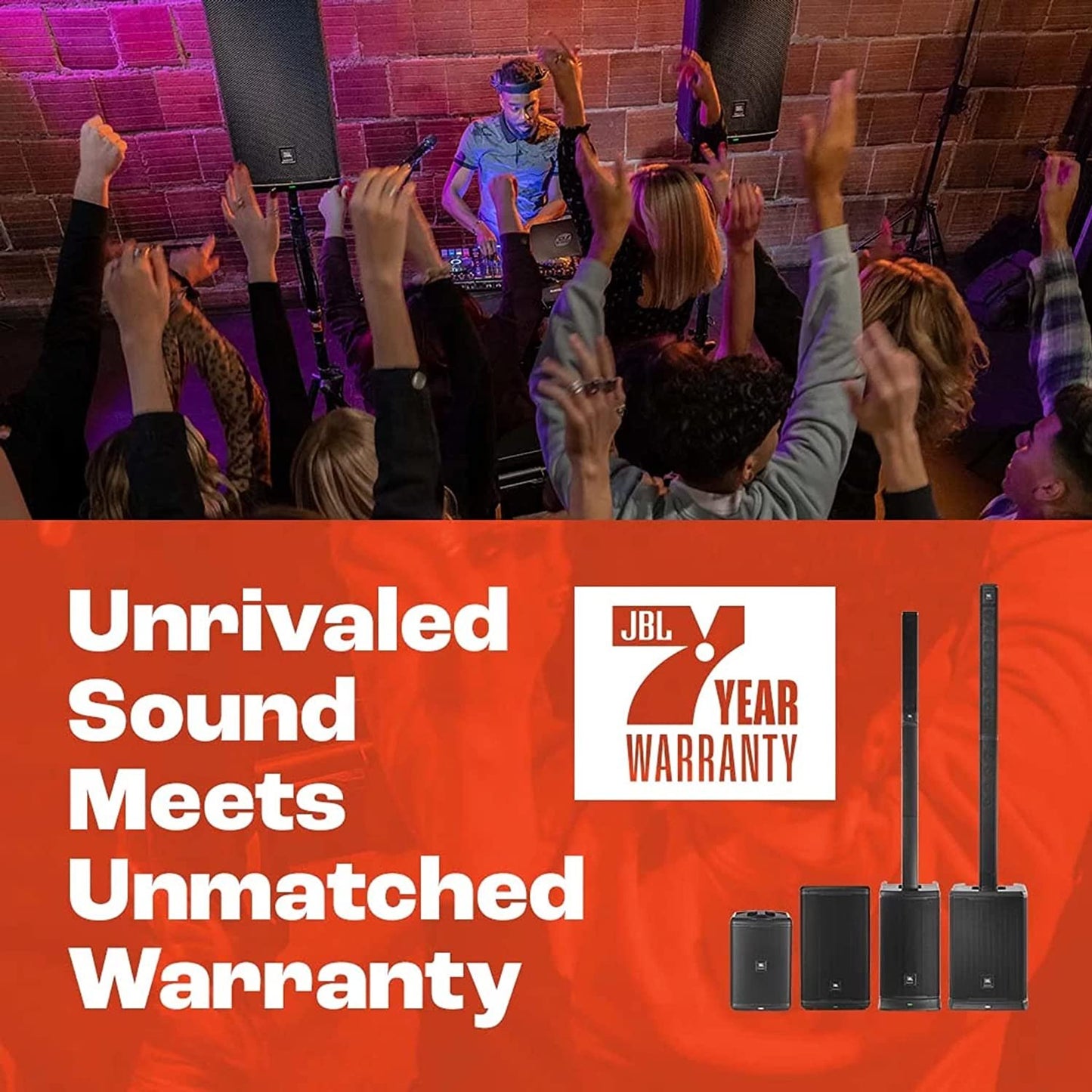 JBL Professional EON ONE Mk2 All-In-One, Rechargeable Column-Speaker Personal PA