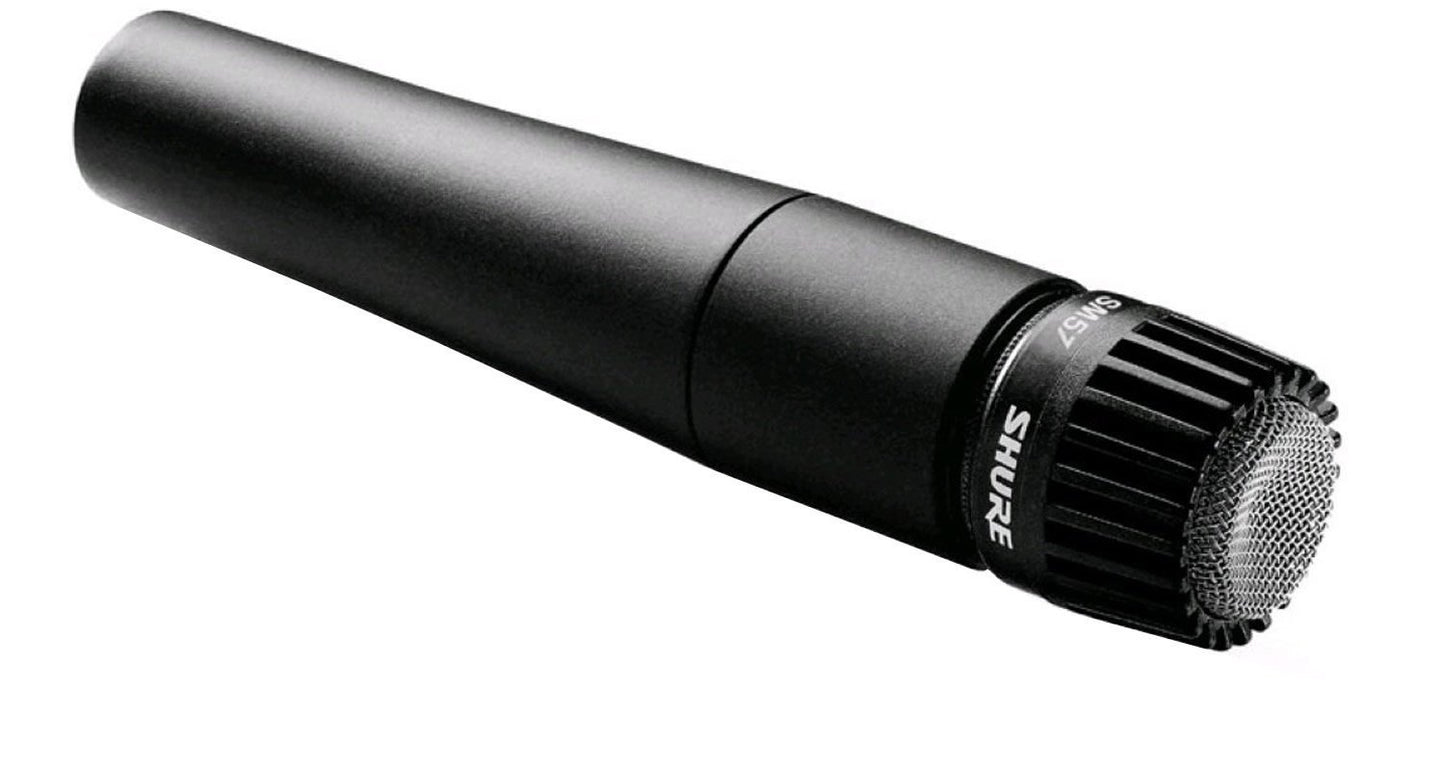 Shure SM57-LC Cardioid Dynamic Instrument Microphone - 2 Pack