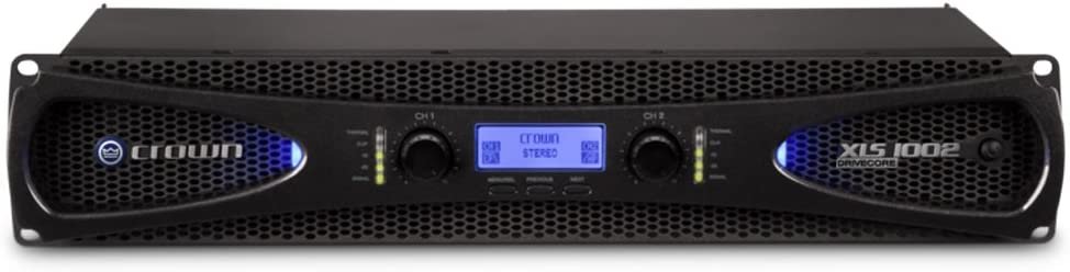 Crown XLS1502 Two-channel, 525-Watt at 4Ω Power Amplifier