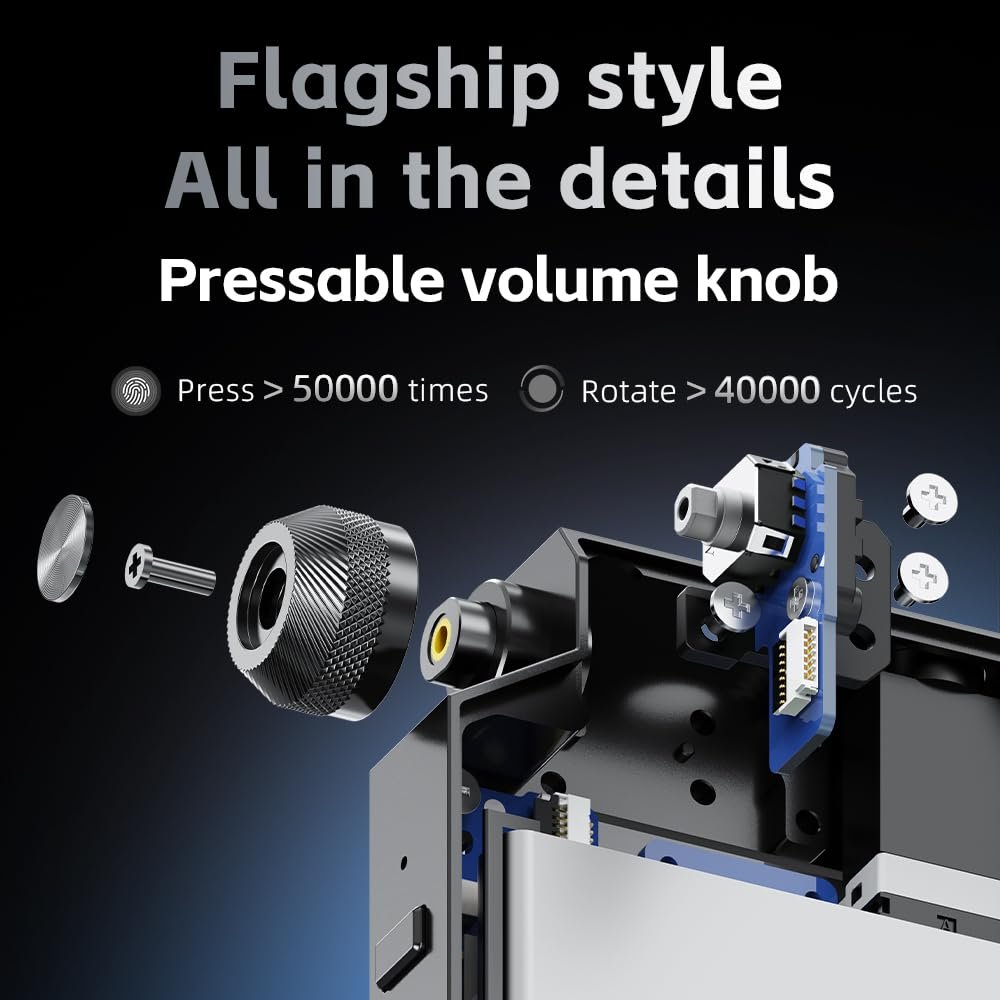 FiiO BTR17 Bluetooth 5.4 USB DAC AMP with LDAC, aptX Lossless. Dual ES9069Q, 10-Band PEQ, THX AAA 78+amps 3.5mm Unbalanced & 4.4mm Balanced (Black)