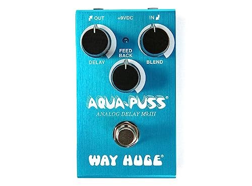 Way Huge Smalls Series Aqua Puss Analog Chorus Guitar Effect Pedal (WM71)