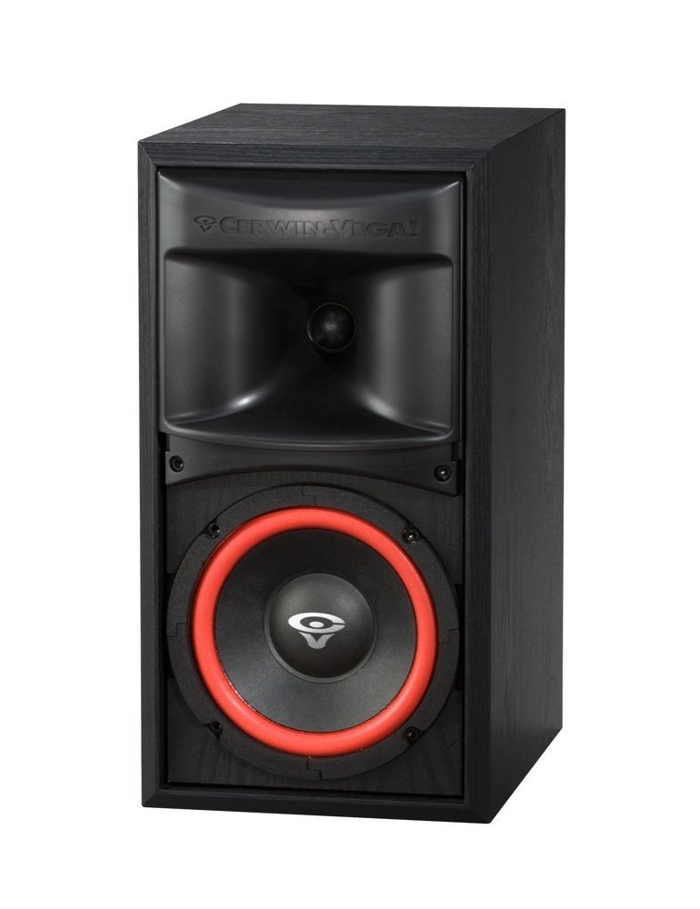 Cerwin Vega Home Audio XLS-6 Bookshelf Speakers - Black