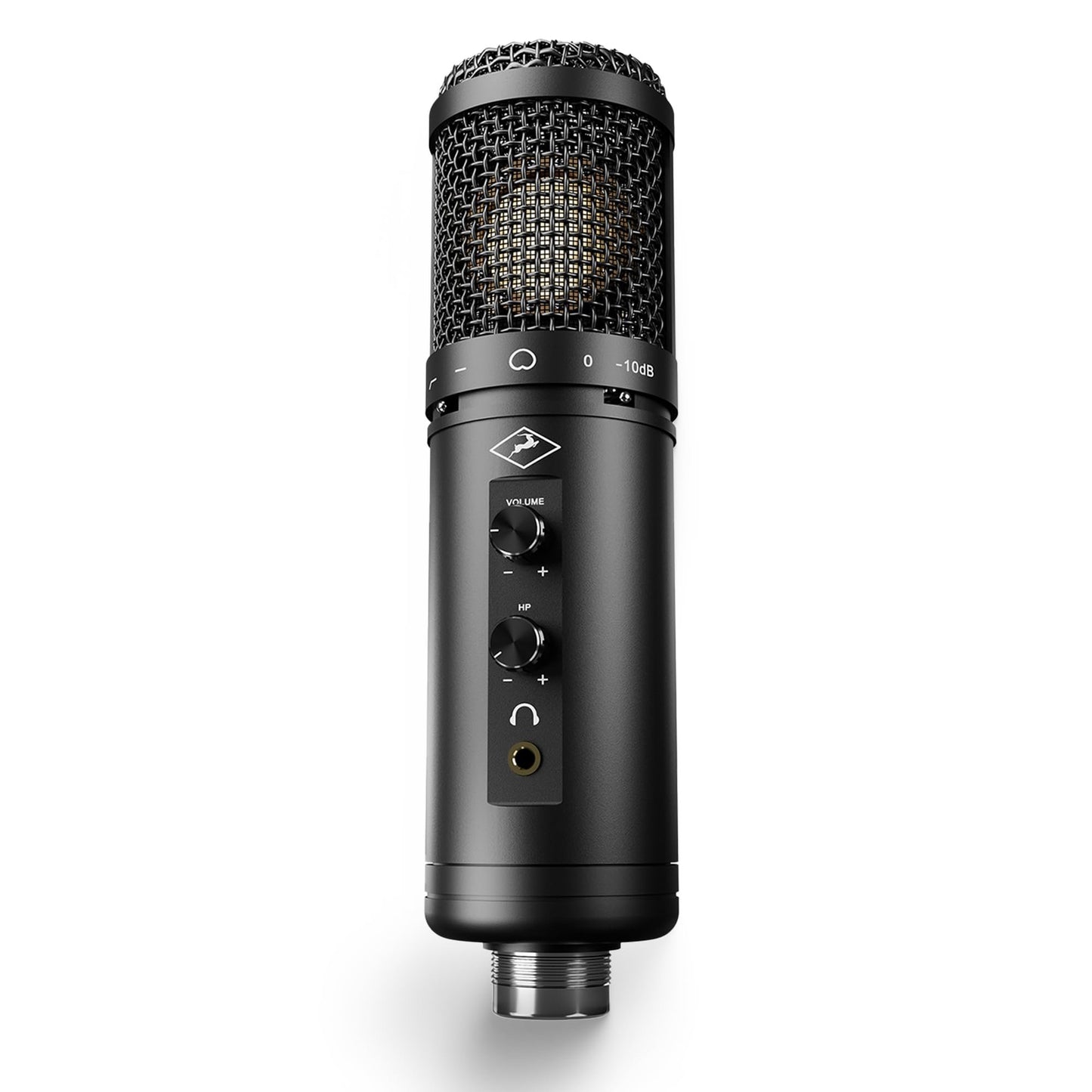 Antelope Audio Axino Synergy Core USB Podcast Microphone for Laptop, PC — All-In-One Large Diaphragm Vocal Recording Microphone w/Onboard Emulations & Effects — Dynamic Condenser Mic + Audio Interface