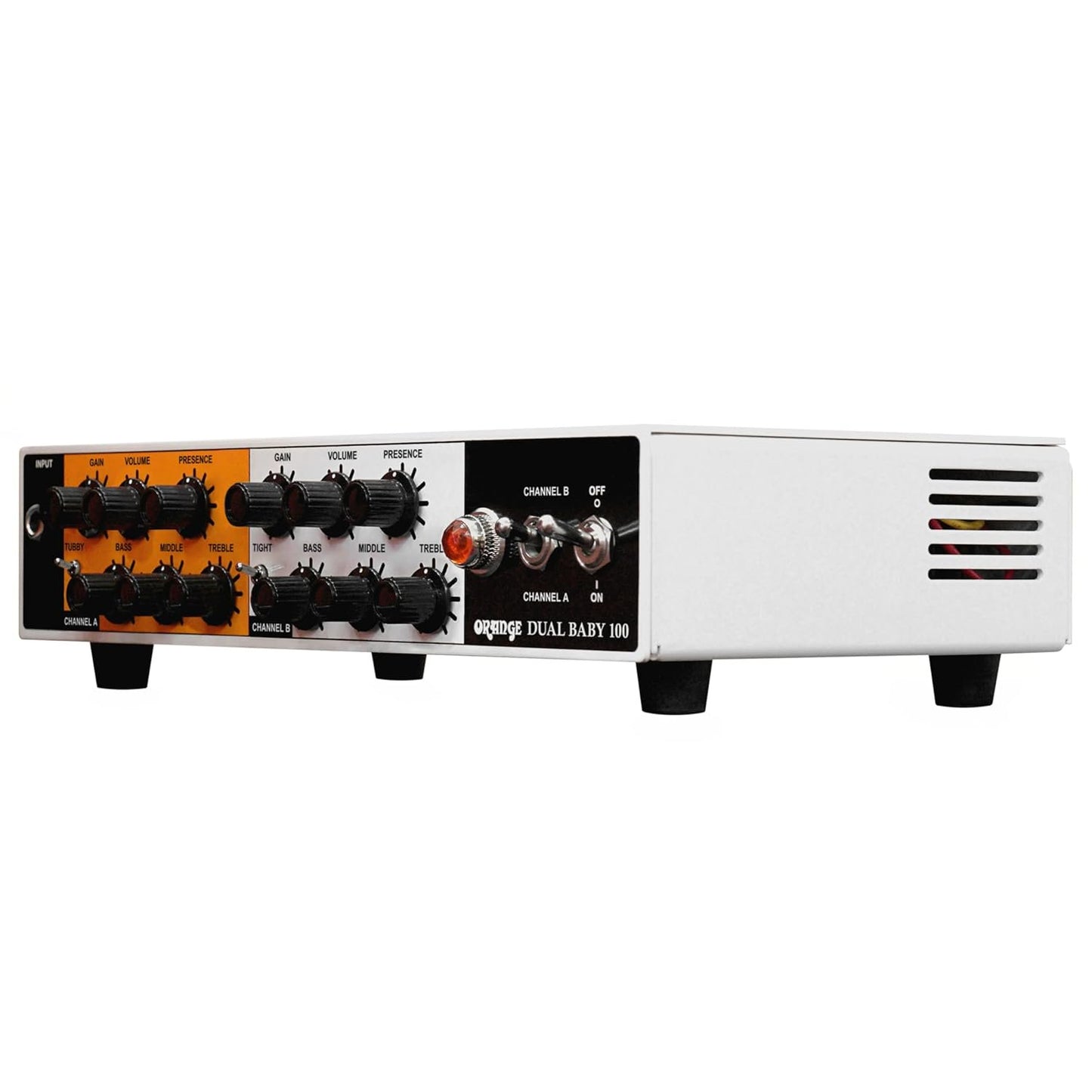 Orange Dual Baby Twin Channel Solid State Guitar Head, 100 Watts