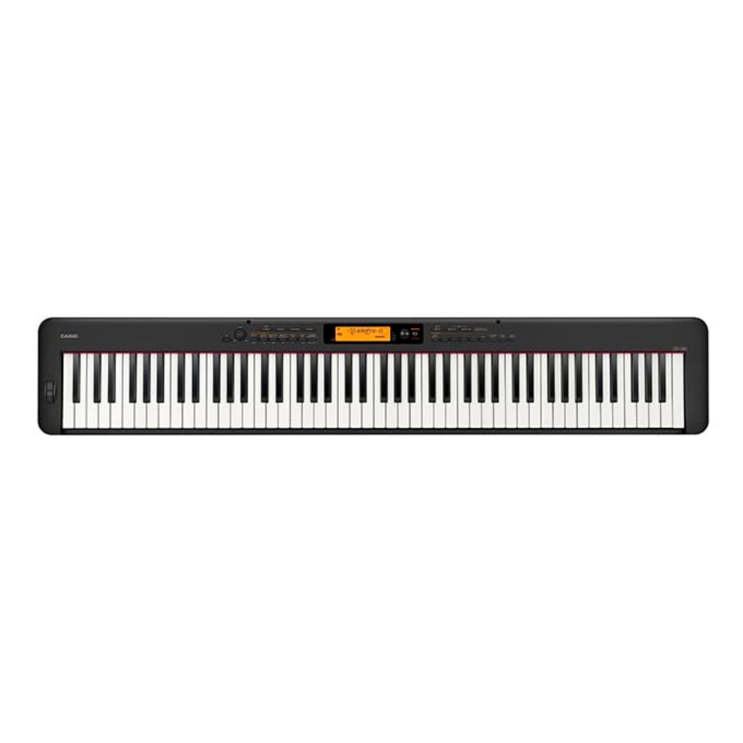 Casio CDP-S360 Portable Digital Piano with 88-Key Weighted Action, LCD Display, 700 Tones, 200 Rhythms, Sheet Music Stand, Power Supply and USB-MIDI