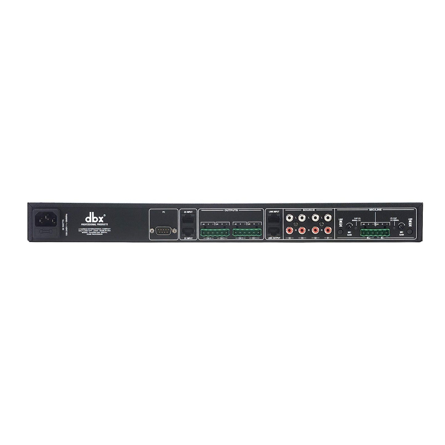 dbx ZonePRO 640 6x4 Digital Zone Processor