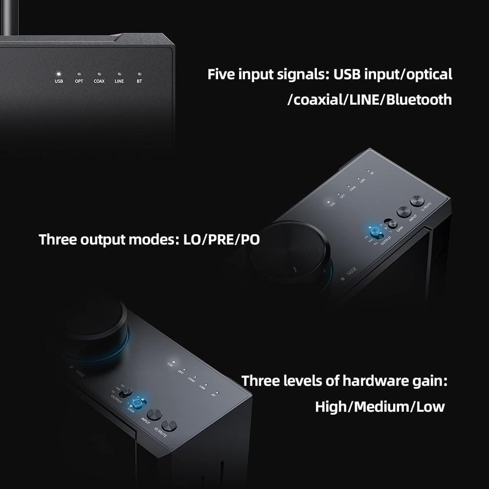 FiiO K9 Desktop Headphone Amp/DAC - AKM Edition FiiO K9 Desktop Headphone Amp/DAC - AKM Edition