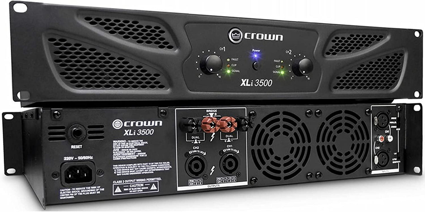 Crown XLi3500 Two-channel, 1350-Watt at 4Ω Power Amplifier