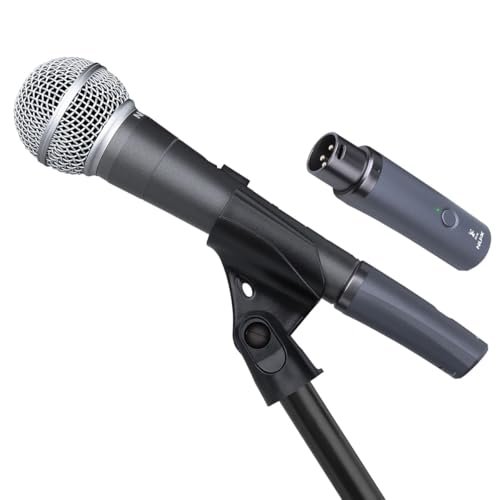 NUX B-3RC Microphone Wireless System with Charging Case, Microphone Bundle, 2.4GHz 24-bit/44.1kHz Audio Quality,