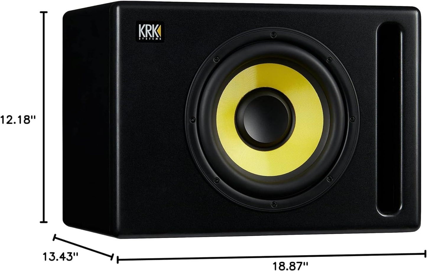 KRK S10.4 S10 Generation 4 10" 160 Watt Powered Studio Subwoofer