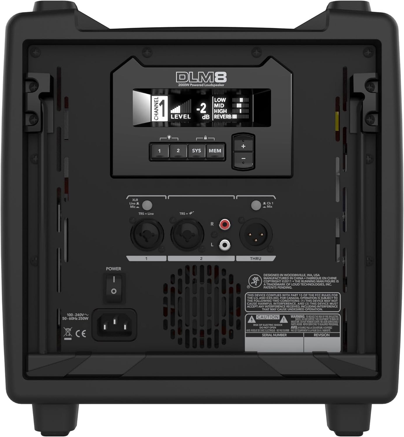Mackie DLM12 2000W 12-Inch Powered Loudspeaker