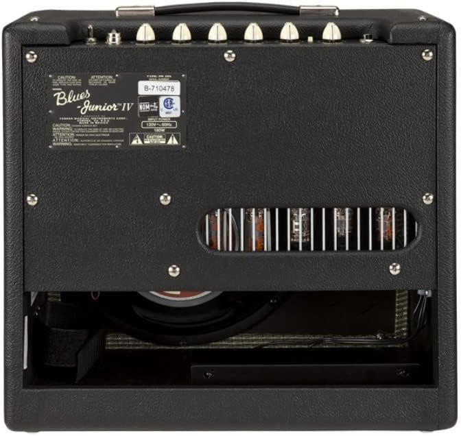 Fender Blues Junior IV Guitar Amplifier, Black, with 2-Year Warranty