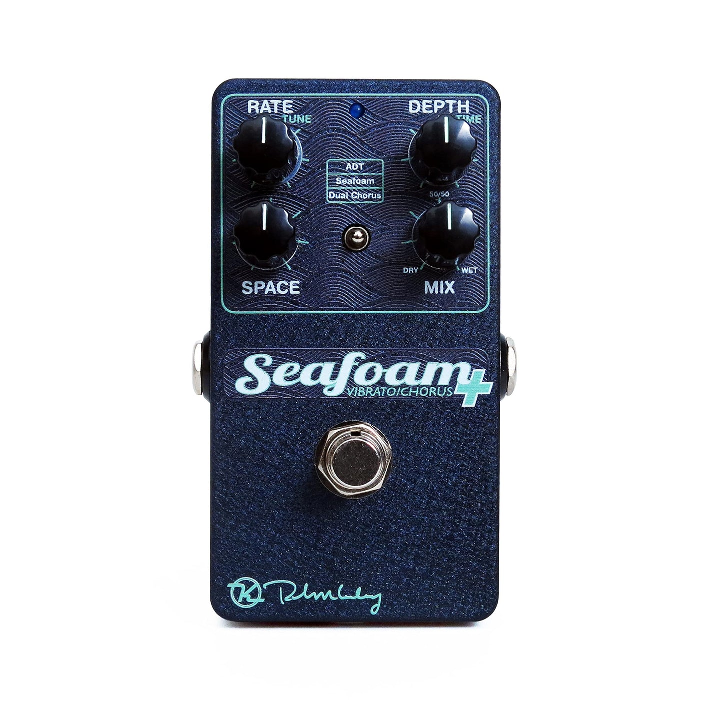 Keeley Seafoam Plus Vibrato Chorus Effects Pedal, Blue (KSea2)