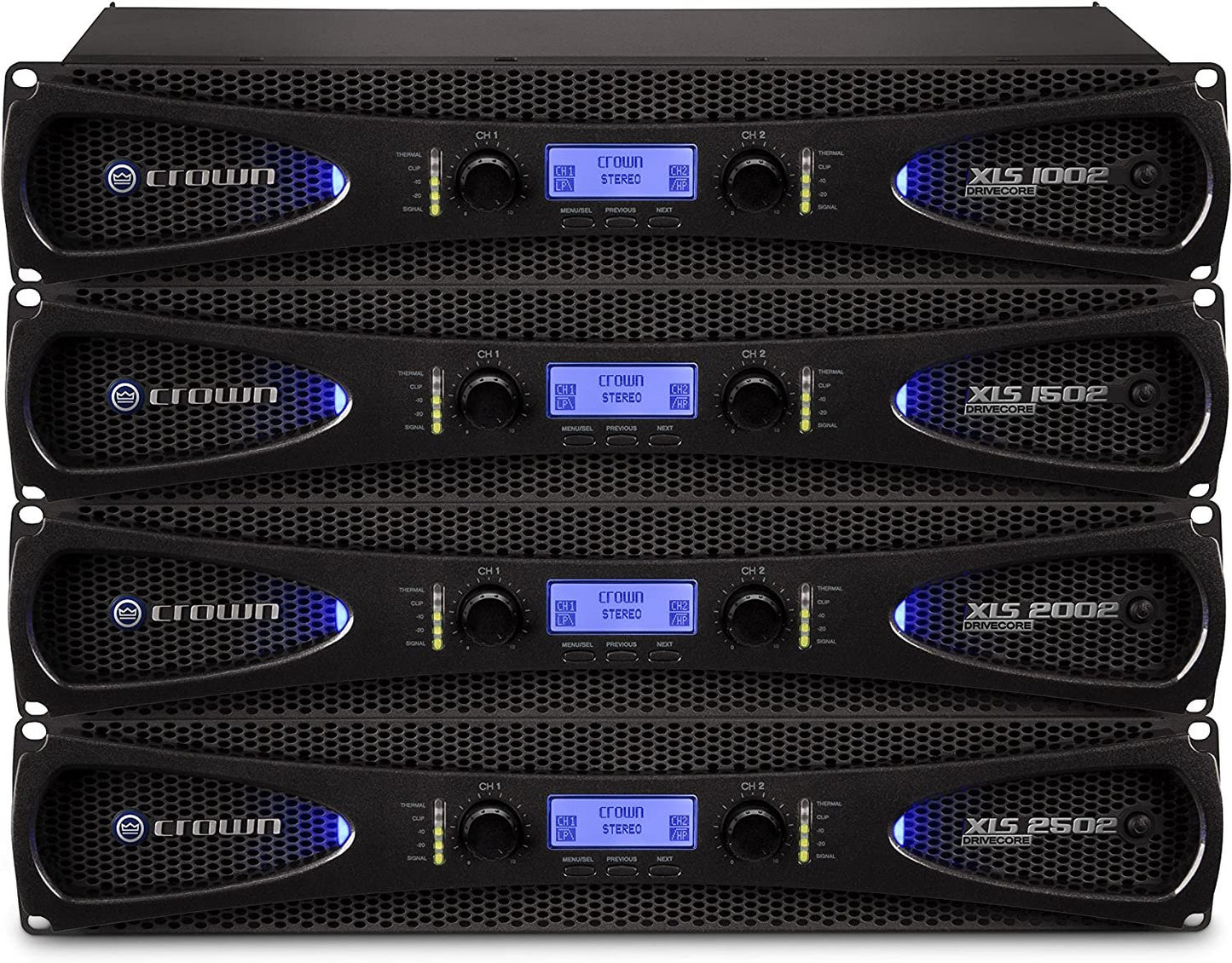 Crown XLS2002 Two-channel, 650-Watt at 4Ω Power Amplifier