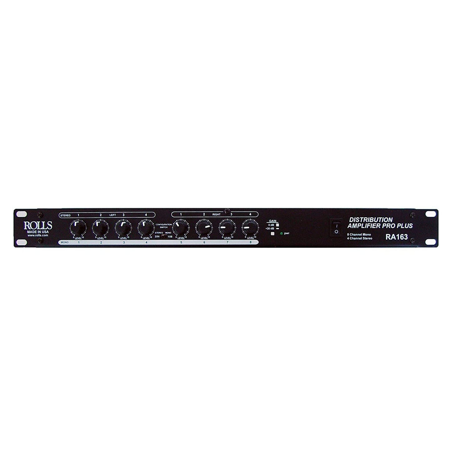 Rolls RA163 8-Channel Distribution Amplifier