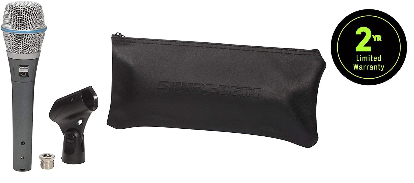 Shure Condenser Microphone for Handheld Vocal Applications