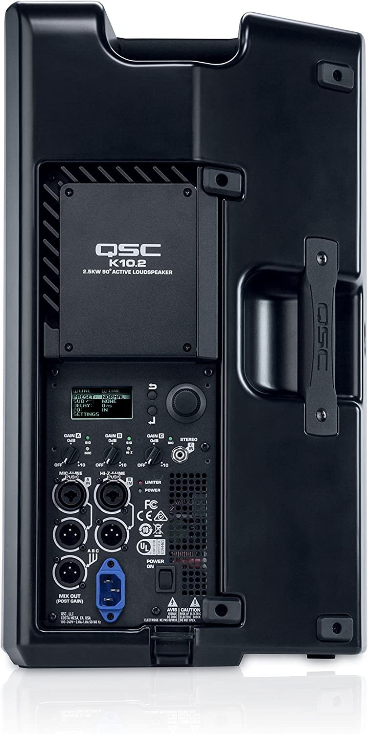 QSC K10.2 Active 10" Powered 2000 Watt Loudspeaker